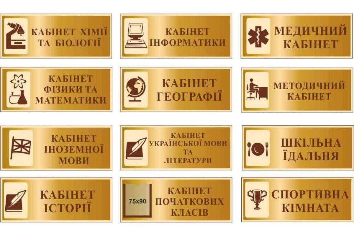 Табличка на дверь кабинетов, офисов - блог о ремонте