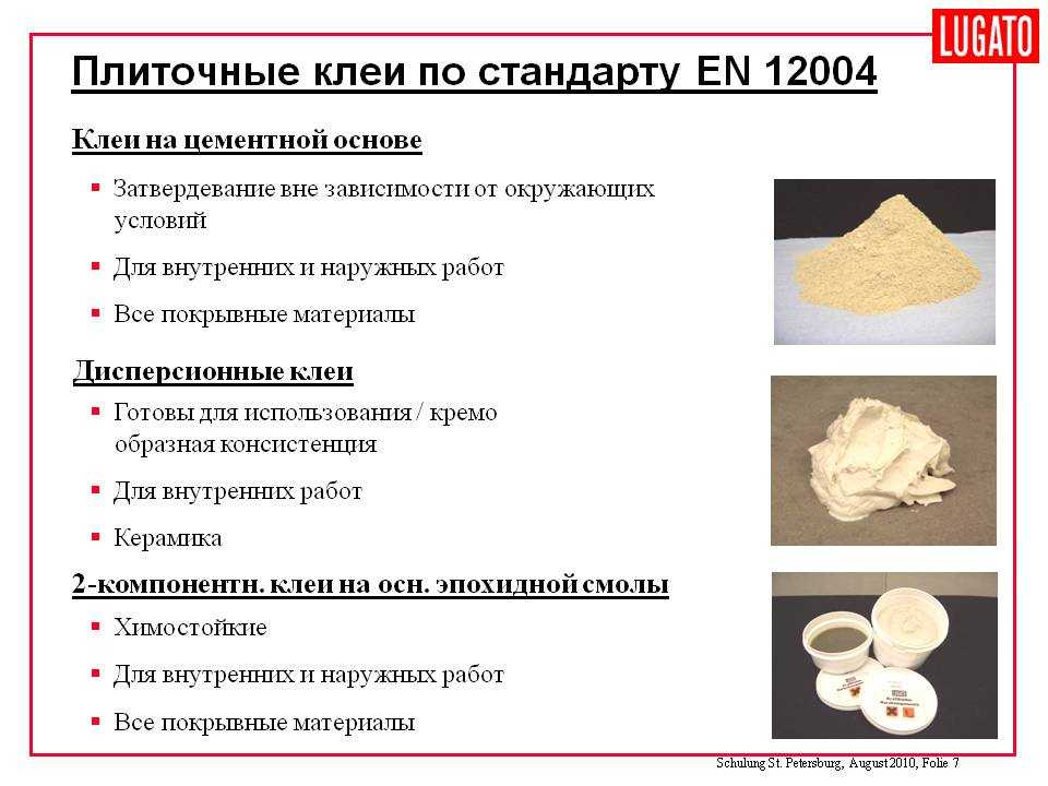Клей для плитки: какой выбрать, виды, рейтинг лучших