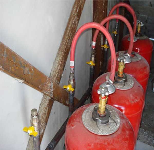 Отопление дома сжиженным газом в баллонах