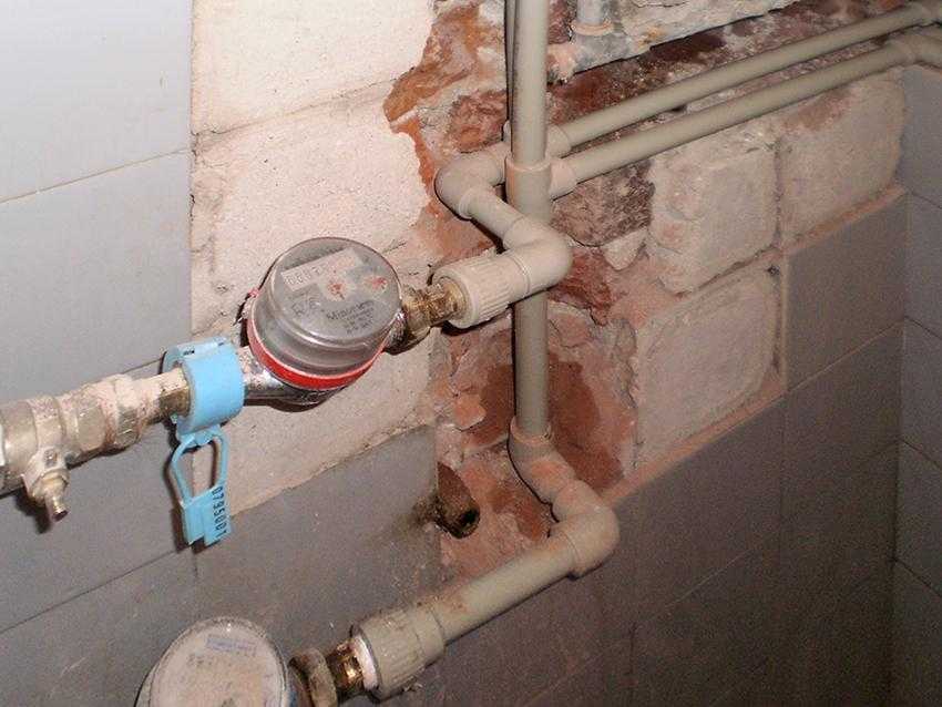 Схема установки счетчиков воды в квартире и подключение
