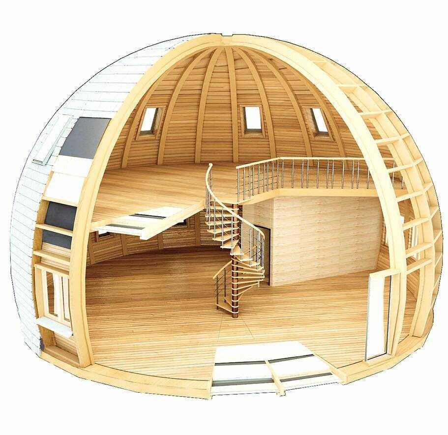 Проект и строительство купольного дома 💥 проектируем и строим дома с куполом под ключ