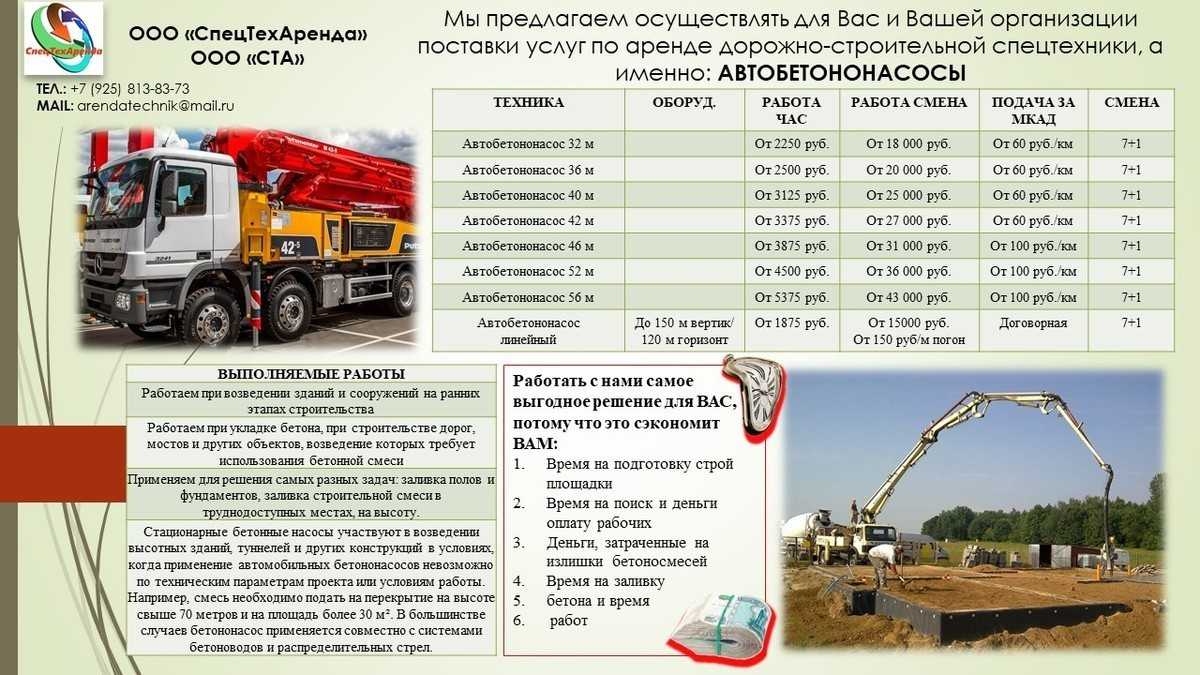Cамый большой в мире автобетононасос putzmeister м 70-5