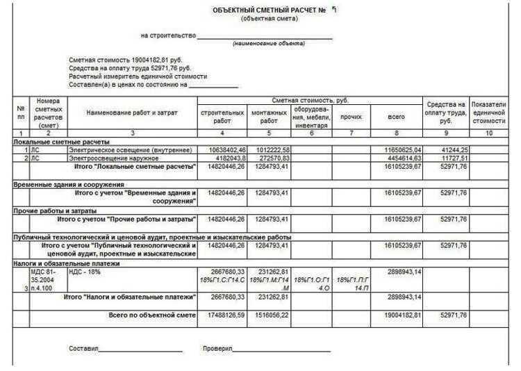 Смета на внутреннее газоснабжение жилого дома