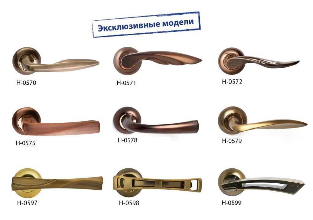 Какие ручки выбрать дверей: размеры, виды, цвета