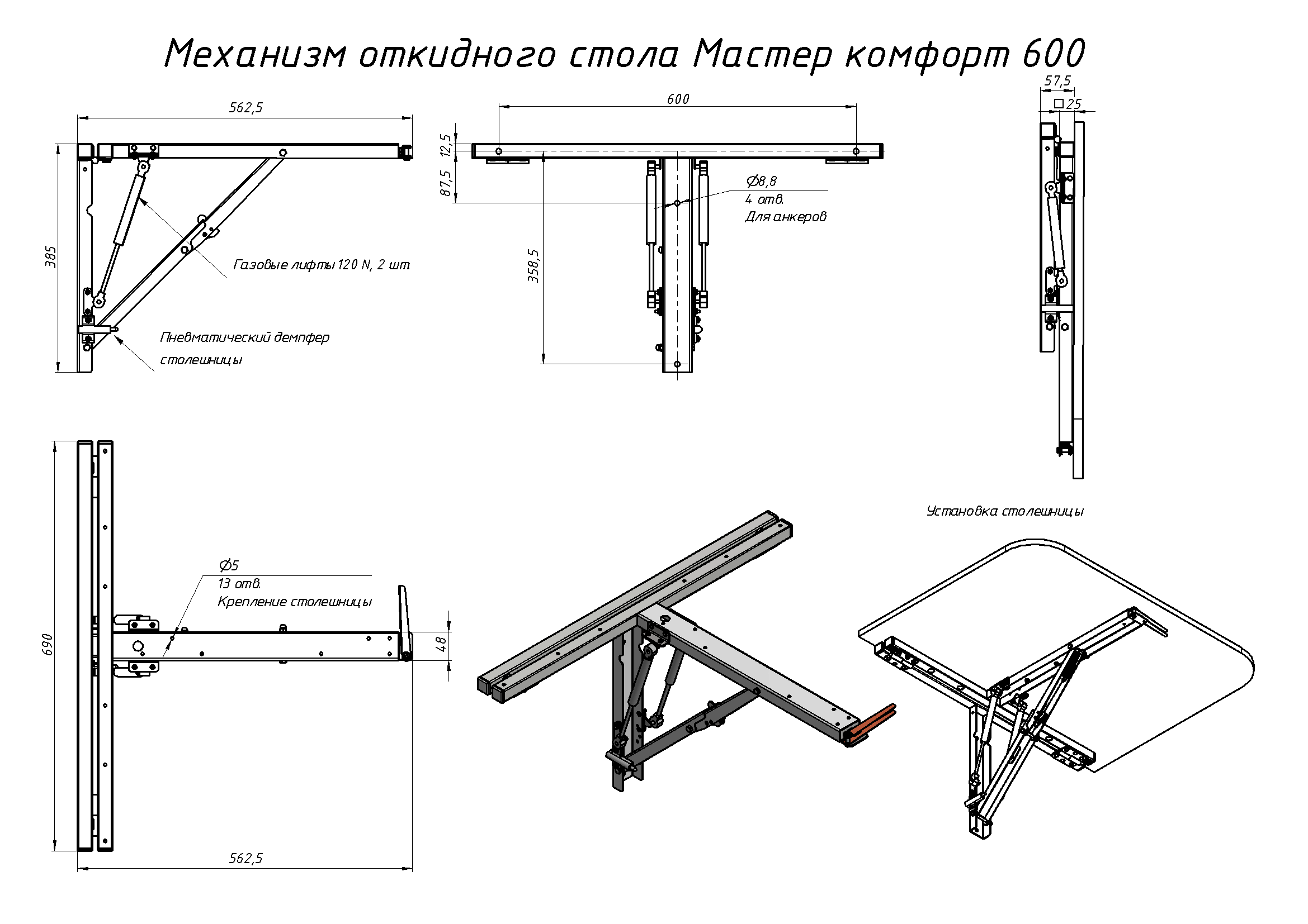 Для чего нужен консольный столик и куда его поставить