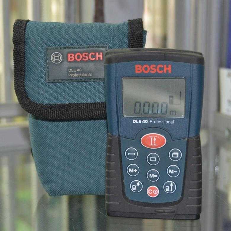 Лазерный дальномер bosch dle 40 professional