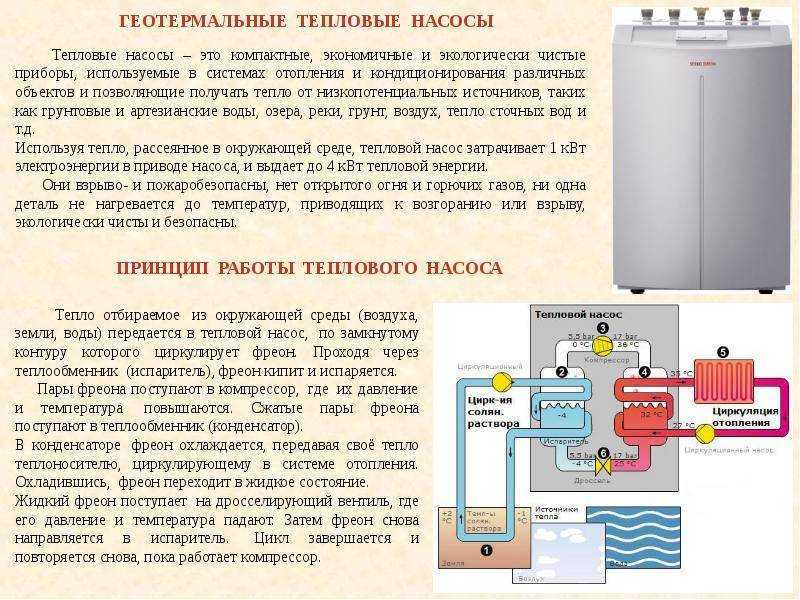 Схема и технология работы теплового насоса