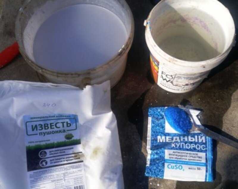 Приготовление раствора для побелки потолка своими руками