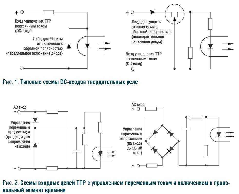Твердотельное реле: виды, практическое применение, схемы подключения