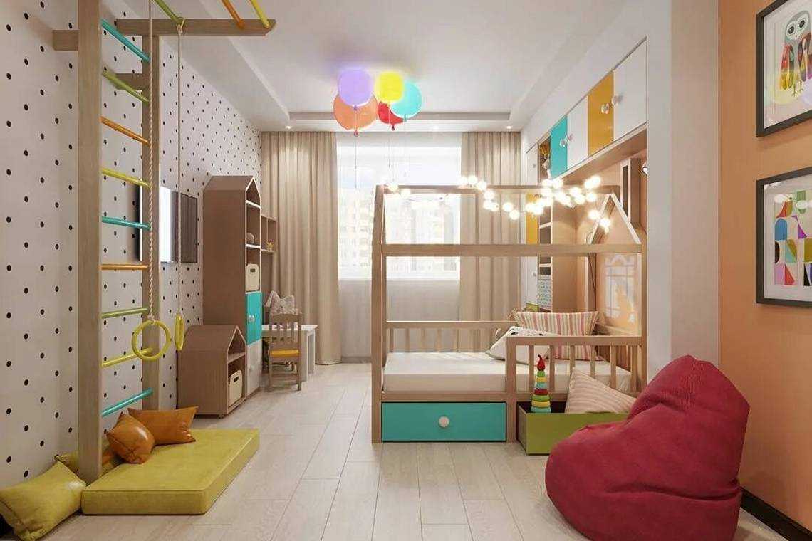 Детский уголок в однокомнатной квартире: лучшие идеи и фото