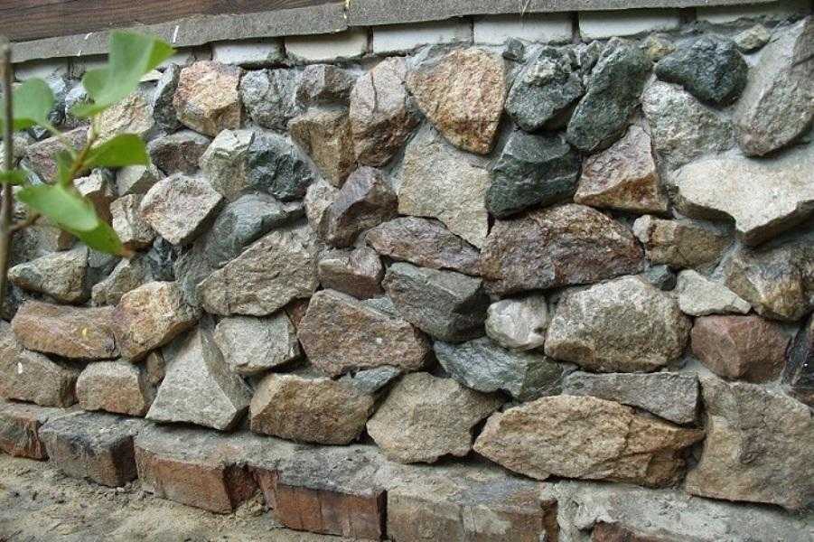Фундамент из бутового камня своими руками