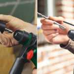 Как вставить сверло в перфоратор?