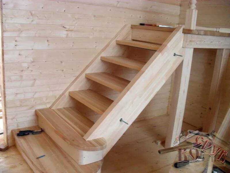 Деревянная лестница на второй этаж своими руками, как сделать проект и монтаж лестницы