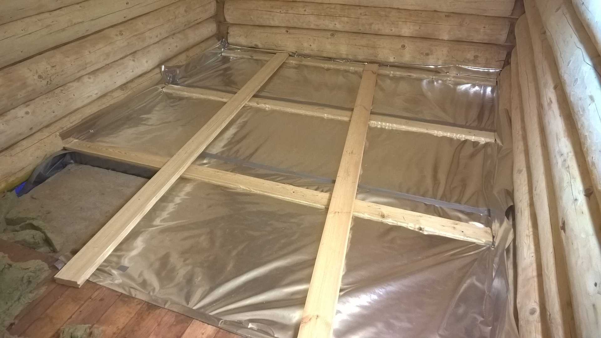 Бетонный пол в бане своими руками по шагам