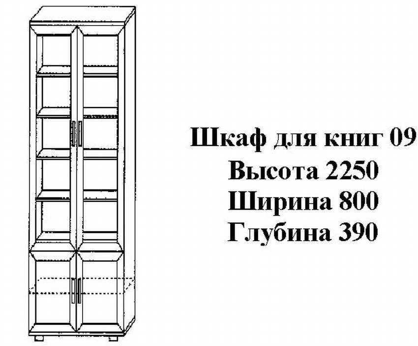 Инструкция по сборке простого книжного шкафа своими руками