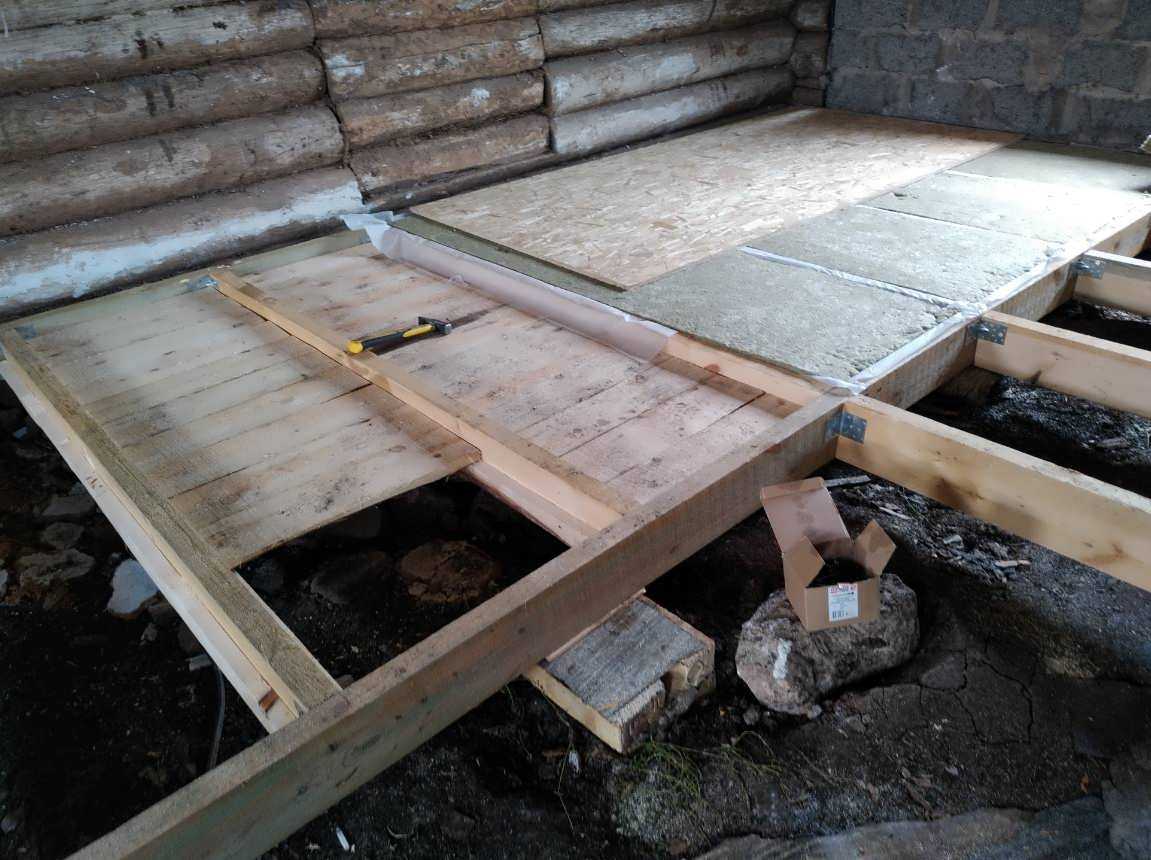 Черновой пол в квартире - обустройство
