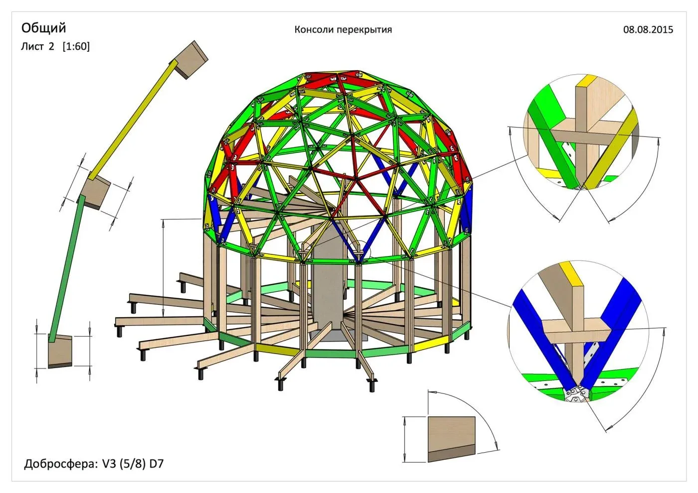 Пошаговая инструкция по постройке купольного дома