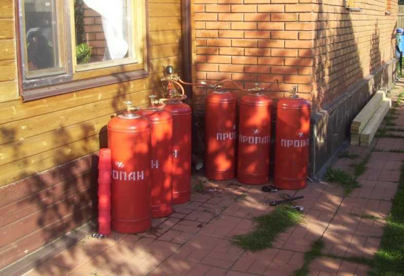 Отопление газовыми баллонами на сжиженном газе пропаном
