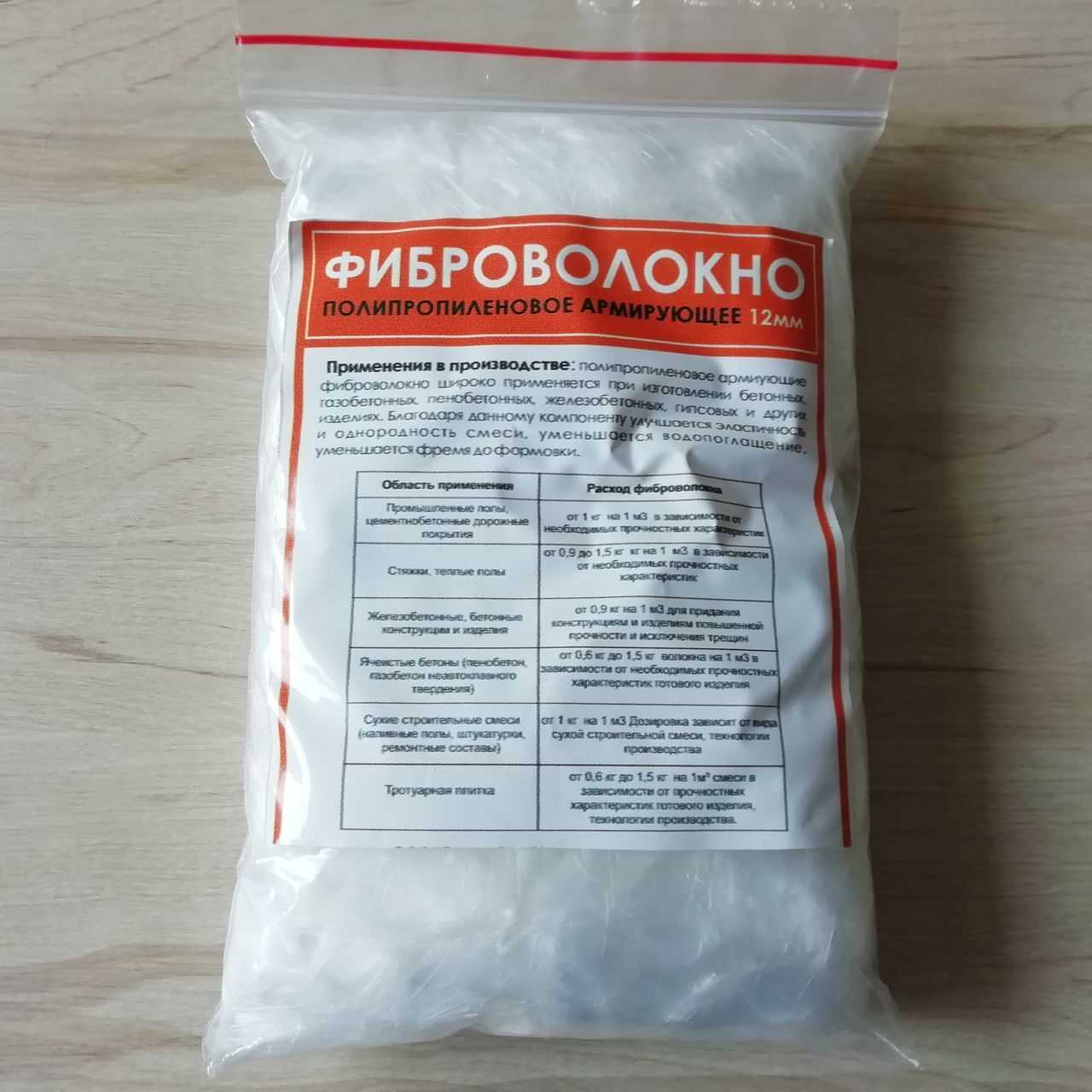Полипропиленовое фиброволокно, или как сделать бетон крепче