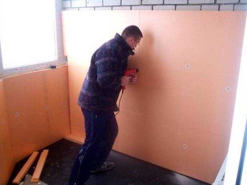 Утепление стен изнутри пеноплексом своими руками