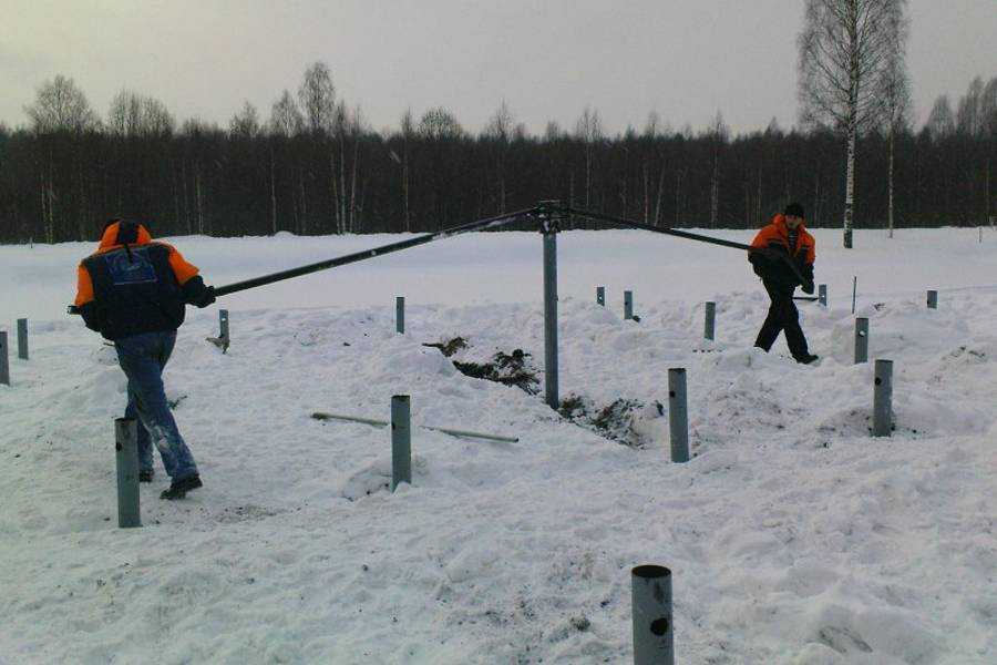 Устанавливаем дом на свайно-винтовой фундаменте: плюсы и минусы и монтаж +видео