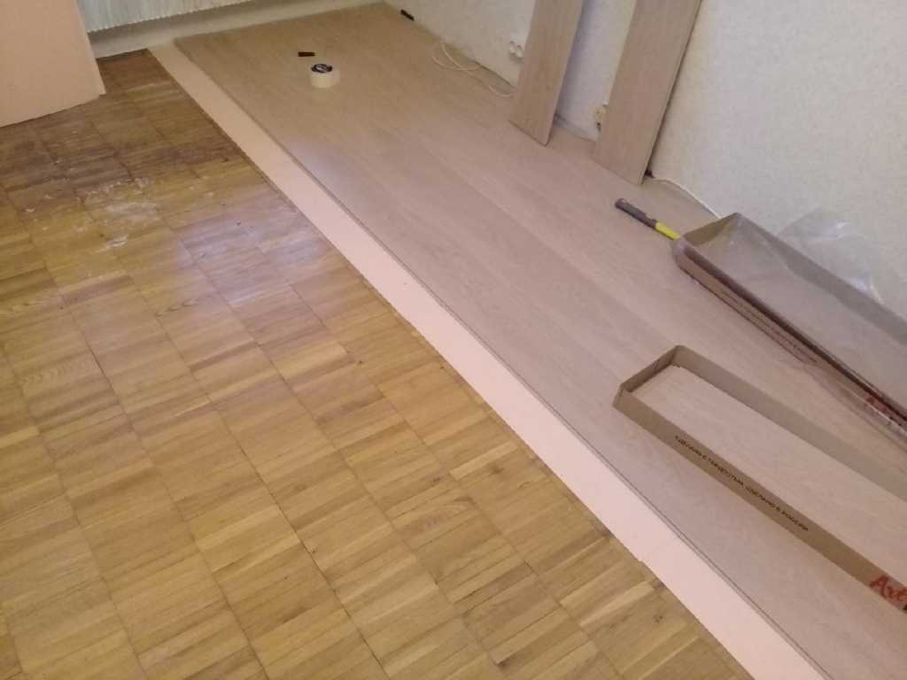 Можно ли класть ламинат на старый ламинат или паркет