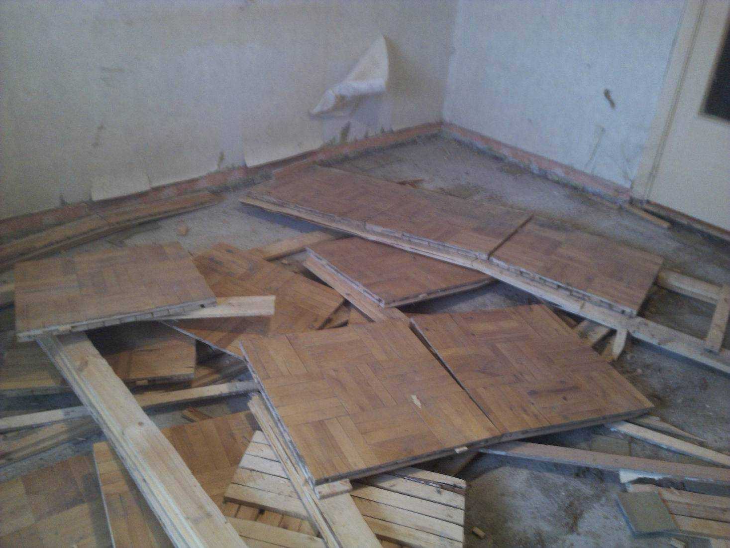 Ремонт пола в квартире своими руками