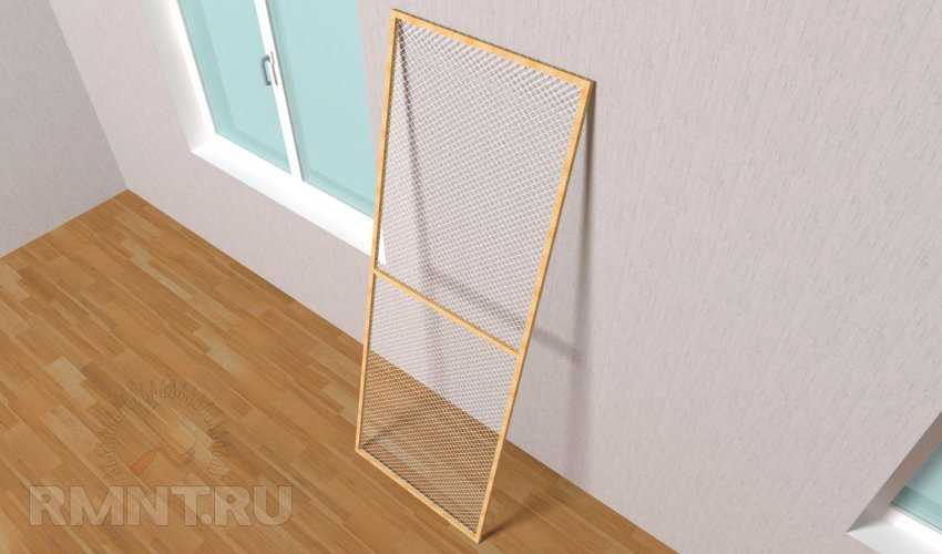 Как установить москитную сетку на пластиковую балконную дверь