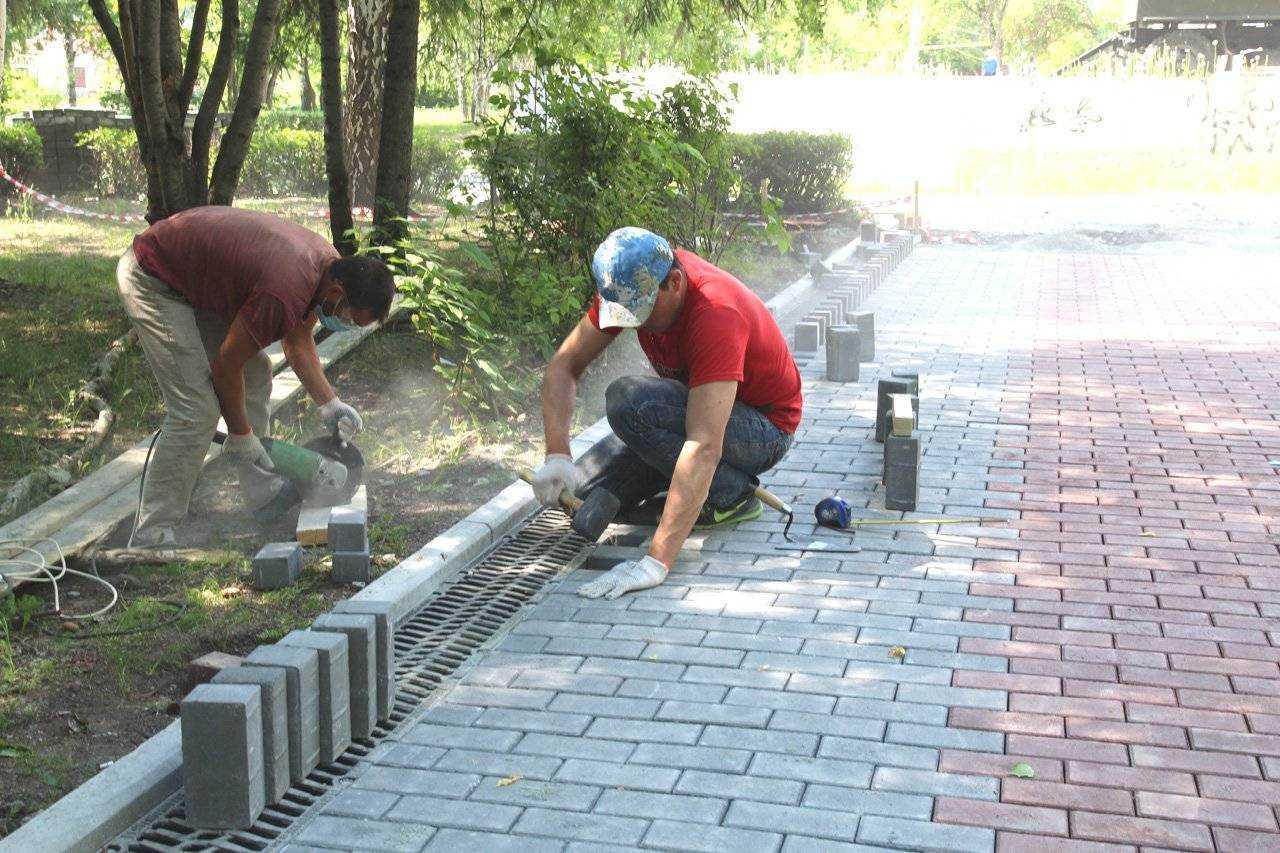 Технология укладки брусчатки своими руками, пошаговая инструкция