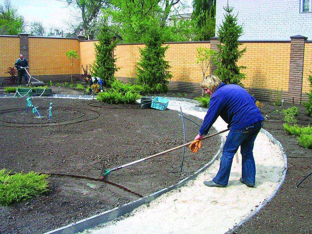 Газон на даче своими руками: пошаговая инструкция