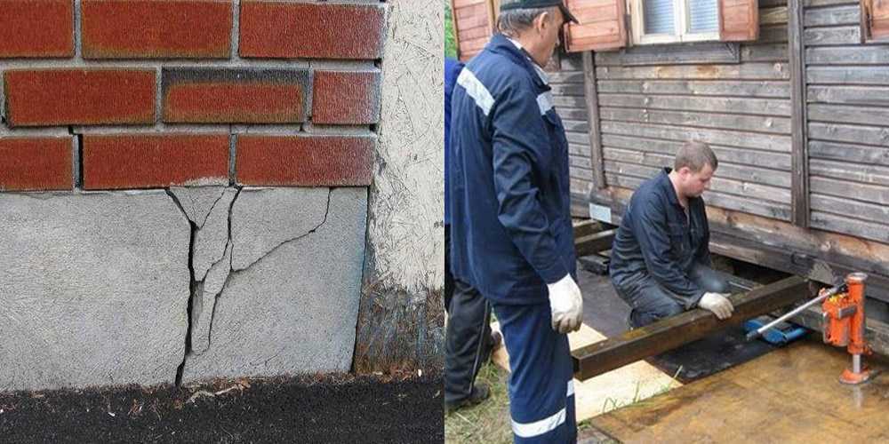 Как укрепить фундамент старого деревянного дома своими руками