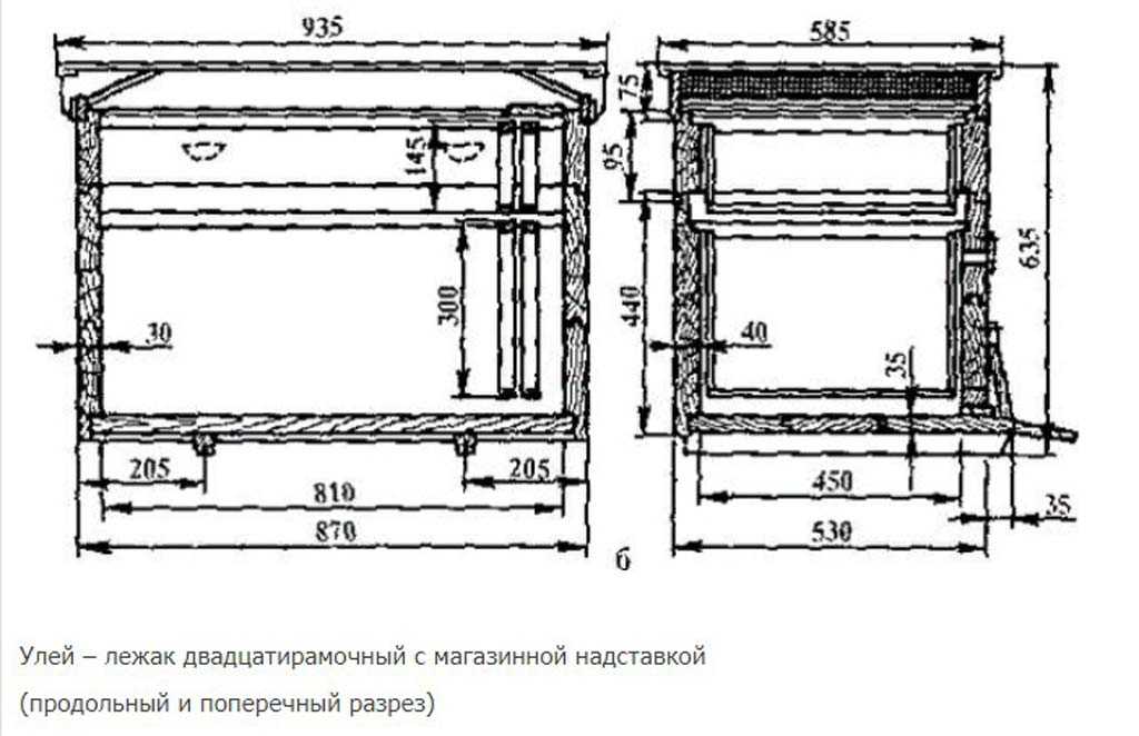 Содержание пчел в многокорпусных ульях:советы опытных пчеловодов,как сделать своими руками, чертежи,
